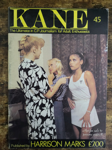 Kane Magazine No 45.. UK Fetish And CP Magazine